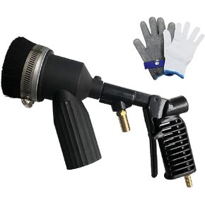 Portable Sandblaster Gun Kit, 28 Gallon Recycle Blasting Tank Sand Blast Kit with Ceramic Nozzle, Powerful Cleaning, Lightweight and Handheld, Pneumatic Sandblaster in Saudi Arabia
