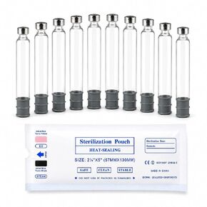 3mL Pen Cartridge Steam Sterilized - 10 Pack | 3cc Glass Cartridges for V1, V2 and V3 Research Pens, Individually Sealed CE/ISO 11607 Pouches - MODTECH in Saudi Arabia