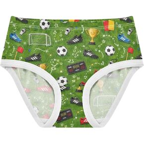 Soccer Field Football Boots Match Girls Underwear Toddler Panties for Girls Comfort Brief in Kuwait