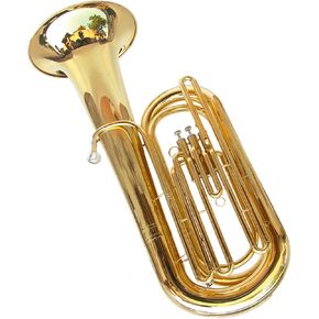 Beginner Tuba Professional Bass Tuba Bb Brass Instrument Lacquered Gold in Kuwait