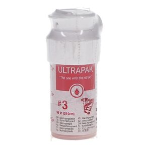 Ultradent 134 سلك سحب Ultrapak محبوك سادة #3 كبير أحمر 96 in Kuwait