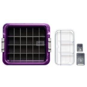 Zirc Dental 20Z455E Procedure Tub Kit Plum 12-5/8" X 11.25" X 4" with Cover Complete Pack in Kuwait