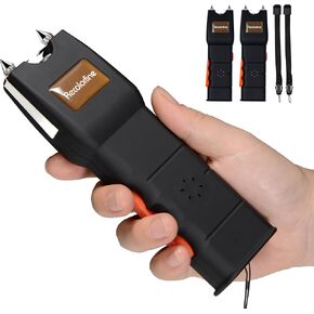 Stun Gun with LED Flashlight for Women Self Defense Rechargeable Stun Guns with Personal Security Alarm in Kuwait