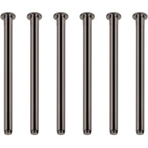 6Pack 3.5 inch Door Hinge pins for 3.5 inch Interior Door Hinge Pin Oil Rubbed Bronze Pins Screws Replacement Closing,Black in Kuwait