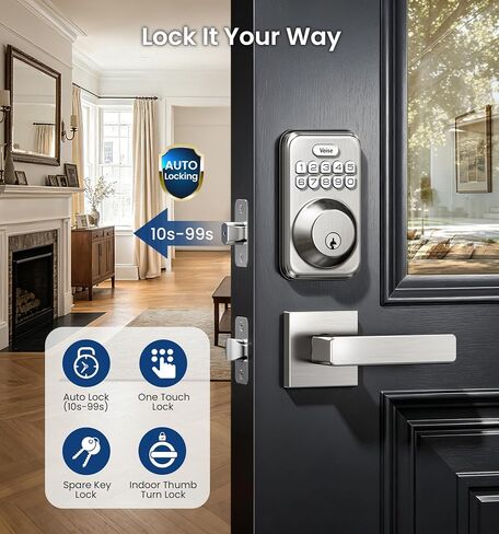 Veise KS01B and DK01-B Keypad Door Lock Set in Kuwait