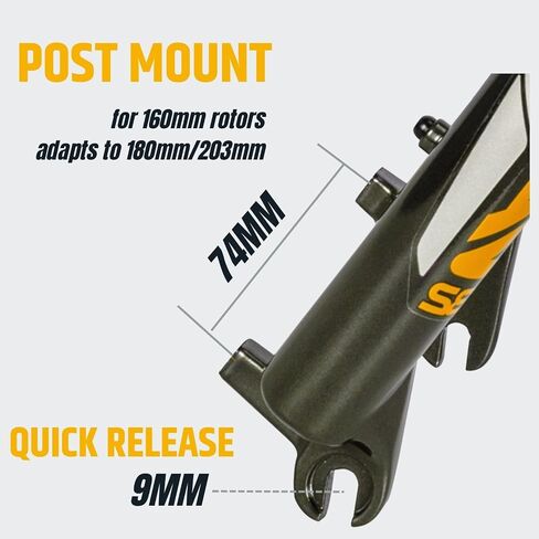DNM OSL-FAT 20 x 4.0 Suspension Fork - Coil - Straight - for Fat Tire Bike in Kuwait