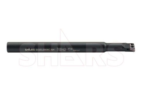 Shars 0.563 "Dmin 1/2 LH عرقوب حامل أدوات الحز الداخلي المصغر + GEL200-C اليد اليسرى 0.0787" إدراج الحز الداخلي المصغر 404-8583 + 404-8598 جديد!] in Kuwait