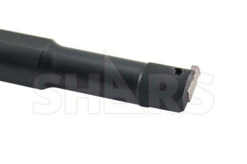Shars 0.563 "Dmin 1/2 LH عرقوب حامل أدوات الحز الداخلي المصغر + GEL200-C اليد اليسرى 0.0787" إدراج الحز الداخلي المصغر 404-8583 + 404-8598 جديد!] in Kuwait