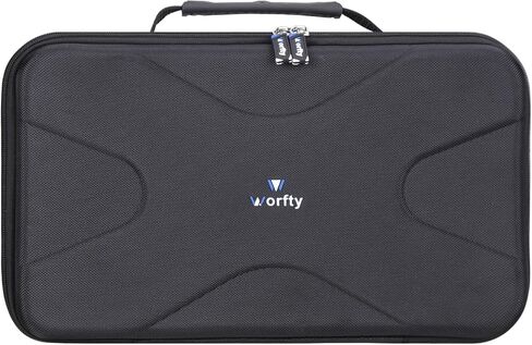 Case for Pioneer DJ AlphaTheta DDJ-FLX2 / DDJ-200 / DDJ-WeGO4 Compact 2-Channel DJ Controller - Hard Protective Travel Carrying Storage Bag (Black) in Kuwait