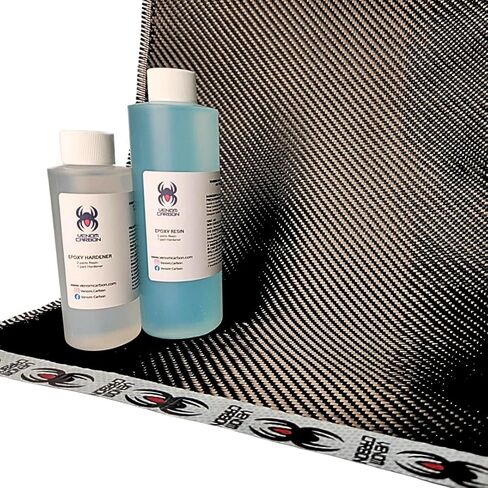 Venom Carbon 12" x 10FT Twill Weave Resin Kit in Kuwait