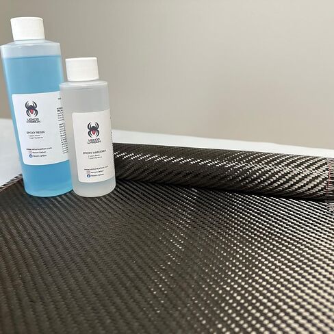 Venom Carbon 12" x 10FT Twill Weave Resin Kit in Kuwait