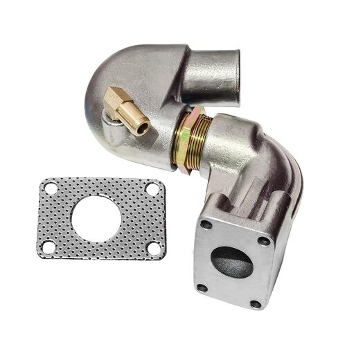 Stainless Steel Mixing Elbow for Yanmar Engines - Fits 1GM, 2GM, 3GM, 3HM, 2YM, 3YM, 2QM, YSM Series | Replaces Part Numbers 128370-13610, 104214-13531, 127070-13520, 124070-13520 (Set A) in Kuwait