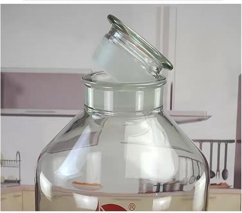 Thick-walled High Borosilicate Glass Serum Bottle Reagent Bottle 2500 3000 5000 10000 60000ml(10000ml) in Saudi Arabia
