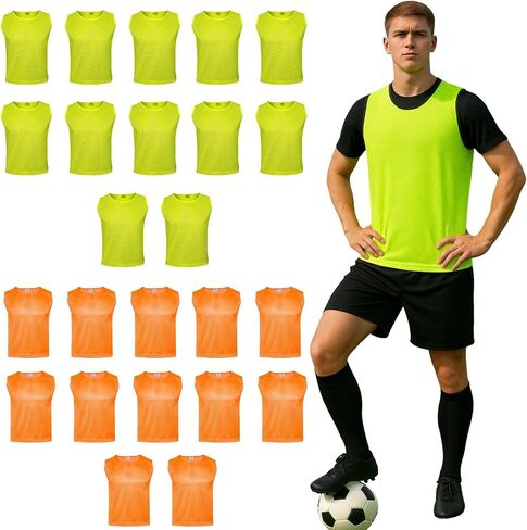 Litemesh Youth Scrimmage Vests for Sports Lightweight Breathable Pinnies for Soccer in Saudi Arabia