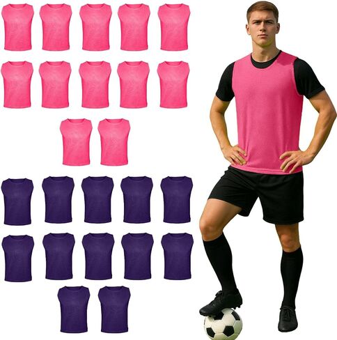 Litemesh Youth Scrimmage Vests for Sports Lightweight Breathable Pinnies for Soccer in Saudi Arabia
