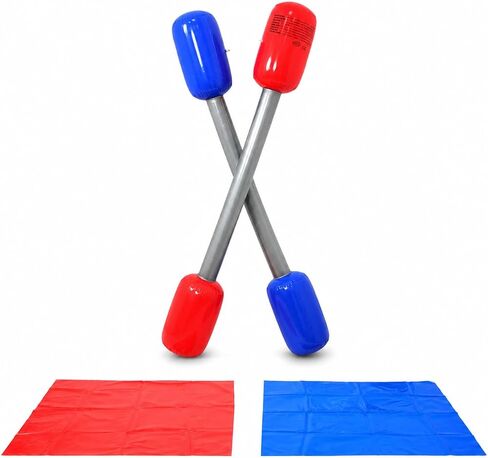 predolo Inflatable Game, Inflatable Battle Logs, Outdoor Group Activity, Birthday Party Game, Summer Cookout, Family Yard Game in Kuwait