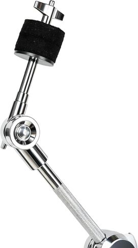 Cymbal Stand with Drumstick Holder, Convertible Boom & Straight Combo, Double Braced Legs with Rubber Feet, Adjustable Height 30"-58", 360° Tilter, High Density Felt for Ride Crash Cymbal (Fits 8" to 22") in Kuwait