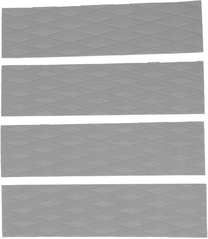 وسادة جر أمامية مضادة للانزلاق من Generic، مقاومة للضغط، وسادة جر أمامية لركوب الأمواج، سهلة الإزالة، مرفق آمن للألواح الطويلة (رمادي)، Generice2m49zradv-13 in Kuwait