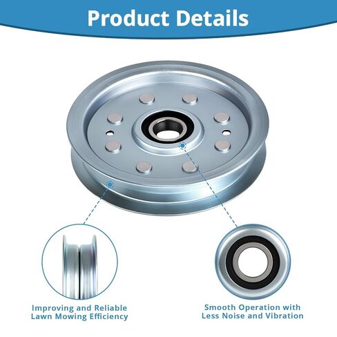 ترقية OEM AM128118 بكرة المهمل لجون دي إعادة GT225 GT235 Z245 Z465 LX255 LX266 LT170 X324 GX355 - استبدال المعادن الثقيلة بأبعاد دقيقة in Kuwait