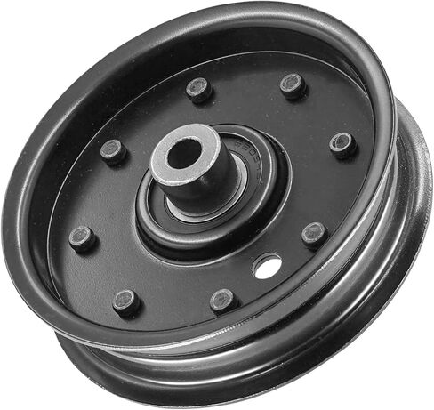 Caltric 38in 48in 54in Drive Idler Pulley Compatible with John Deere 130 160 165 180 185 200 and 300 Series 108 111 112 116 AM121238 AM35590 24H1864 in Kuwait