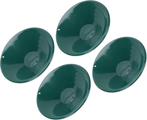 Vikye Beginner Friendly Rugged 10" Green Gold Prospecting Pan with 90° Internal Thread Design, Ideal for Placer Gold Mining At Streams and Lakes in Kuwait