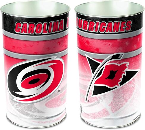 NHL Carolina Hurricanes Wastebasket, Multicolor in Kuwait