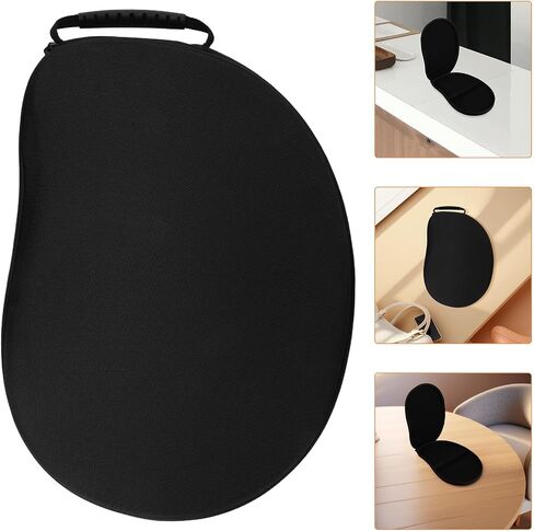 Thickened Eva Thumb Piano Storage Bag for Lyre Harp with Mango Shape Design, Portable Carrying Case Featuring Easy Carrying and Extra Storage for Outdoor Performances and Practice in Kuwait