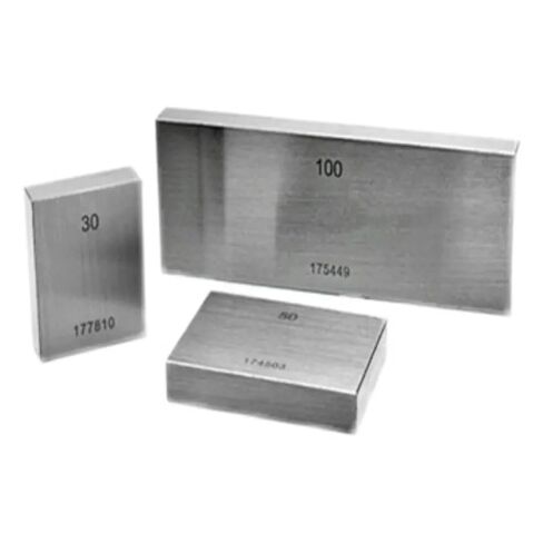 1PC Steel Block Gauge 10mm-100mm Square Gage Block Micrometer Inspection Calibration Tools Wear-Resistant(20mm) in Saudi Arabia