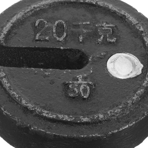 Iron Retro Scale Weight 20kg Calibration Weight with Good Toughness and Delicate Simple Design for Home and Jewelry Shop Use in Saudi Arabia