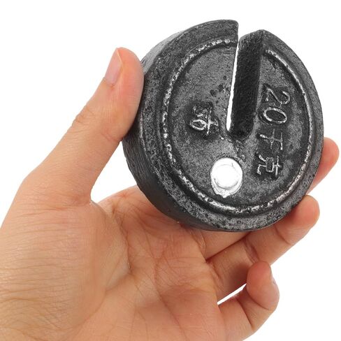 Iron Retro Scale Weight 20kg Calibration Weight with Good Toughness and Delicate Simple Design for Home and Jewelry Shop Use in Saudi Arabia