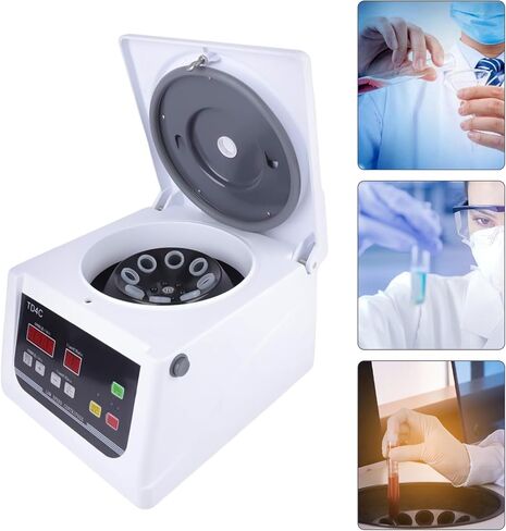 Gdrasuya10 60W TD4C Desktop Electric Lab Laboratory Centrifuge Machine 8 x 15ml Benchtop Centrifuge Max. Speed 4000rpm in Kuwait