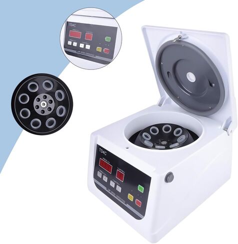 Gdrasuya10 60W TD4C Desktop Electric Lab Laboratory Centrifuge Machine 8 x 15ml Benchtop Centrifuge Max. Speed 4000rpm in Kuwait