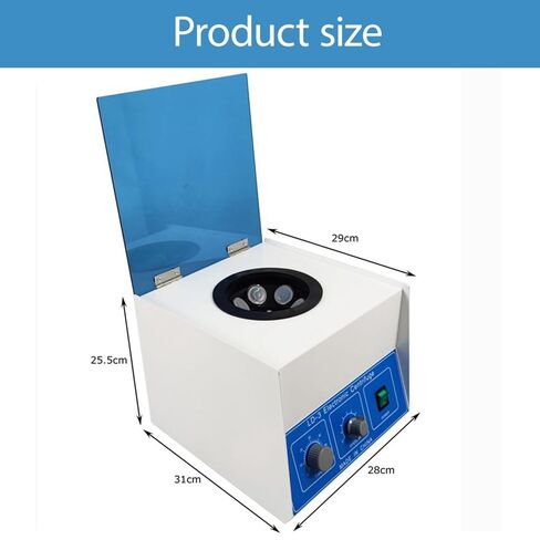 110V Lab Electric Benchtop Centrifuge Machine LD-3 Desktop 6 * 50ml Lab Centrifuges Timer & Speed Control 4000rpm in Kuwait