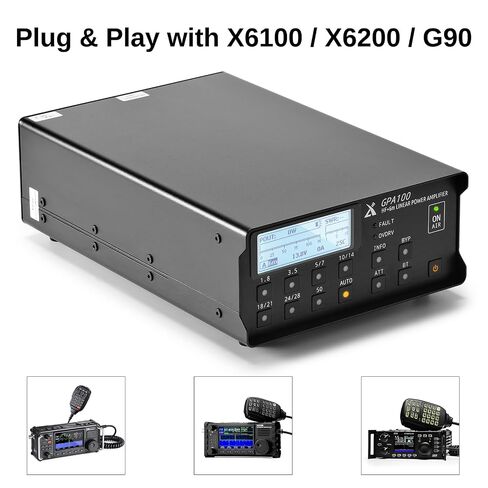 Xiegu GPA100 100W Linear Power Amplifier for HF Transceivers Amateur Radio in Kuwait