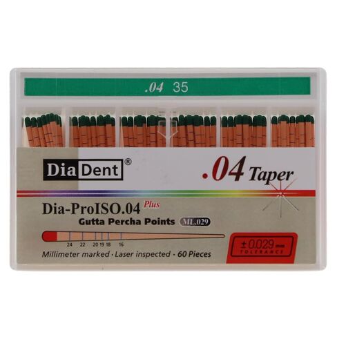 DiaDent ML114-607 Dia-ProISO GT .04 جوتا بيرشا بوينتس #35 60/صندوق in Kuwait