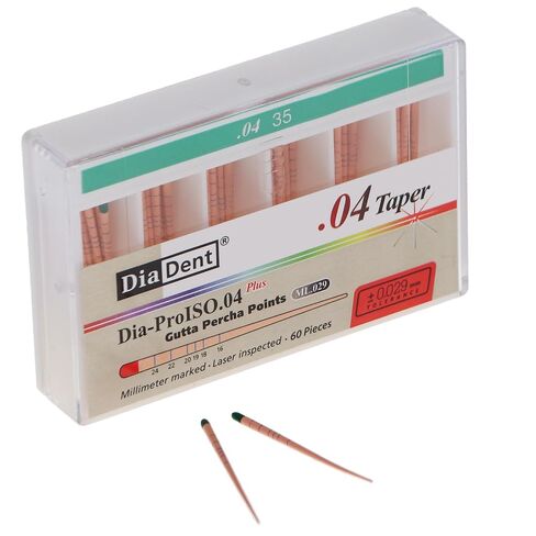 DiaDent ML114-607 Dia-ProISO GT .04 جوتا بيرشا بوينتس #35 60/صندوق in Kuwait