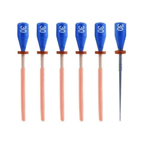 Pac-Dent OOG-30 ملف واحد G Percha Core Carrier Obturators متوسط ​​#30 أخضر 5/Pk in Kuwait