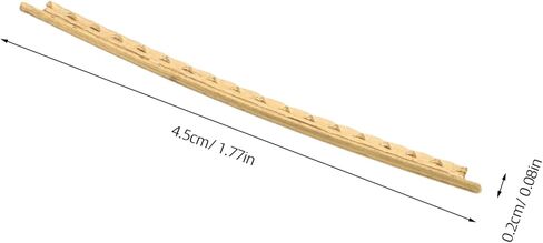 60 قطعة من أسلاك الجيتار النحاسية لإصلاح لوحة الأصابع 1.77 × 0.08 × 0.08 بوصة مجموعة أسلاك معدنية متوافقة مع القيثارات الكهربائية والكلاسيكية نغمة محسنة لإمكانية اللعب in Kuwait