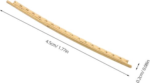 Mikinona 60pcs Brass Guitar Fret Wire Set for Electric and Acoustic Guitar Fingerboard Replacement 1.77"x0.08" High Strength Fret Wires and Maintenance in Kuwait