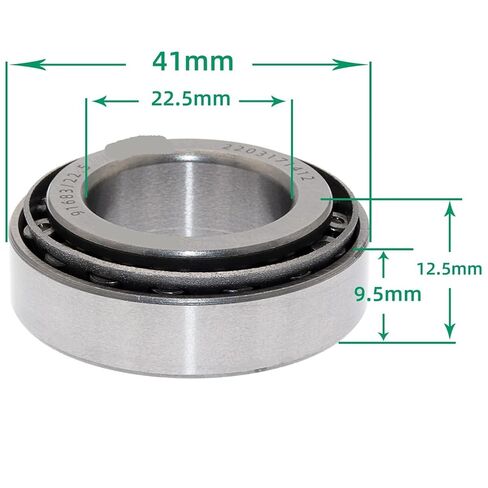 1pcs 91683/22.5 22.5x41x12.5 41x22.5x12.5 91683 Tapered Roller Bearing Motorcycle Support Bearing Cone + Cup Single Row in Kuwait