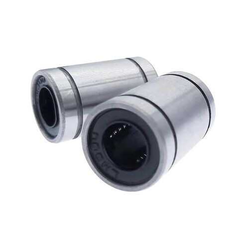 2 قطعة LM8UU الخطي جلبة CNC المحامل الخطية 8*15*24mm لقضبان بطانة السكك الحديدية أجزاء العمود الخطي in Kuwait