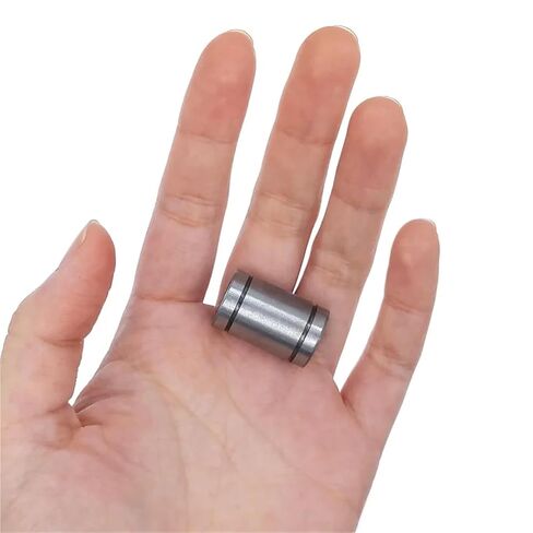 2 قطعة LM8UU الخطي جلبة CNC المحامل الخطية 8*15*24mm لقضبان بطانة السكك الحديدية أجزاء العمود الخطي in Kuwait