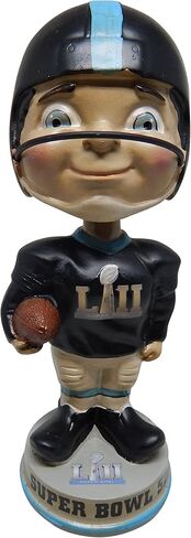 FOCO Super Bowl LII 52 Vintage Classic Football Limited Edition Bobblehead - نيو إنجلاند باتريوتس ضد فيلادلفيا إيجلز in Kuwait