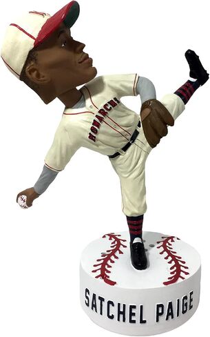 Bobbleheads Satchel Paige Kansas City Monarchs Leg Kick Talking Negro Leagues in Kuwait