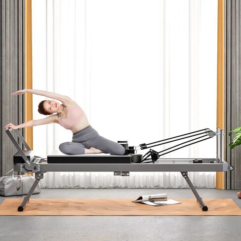 سرير بيلاتيس أساسي قابل للطي معدات اللياقة البدنية المنزلية in Kuwait