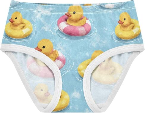 Cute Swimming Duck Girls Underwear Toddler Panties for Girls Comfort Brief in Kuwait