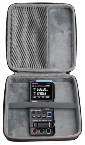 حافظة سفر صلبة متوافقة مع جهاز FNIRSI LC1020E 100 كيلو هرتز LCR المقاوم ومكثف اختبار المكونات (الجراب فقط) in Kuwait