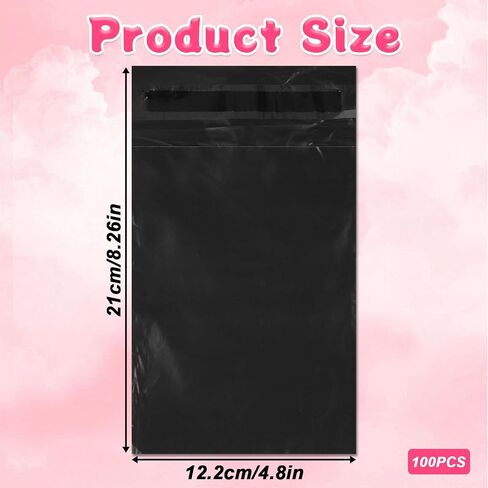 100 Pcs Sanitary Napkin Disposal Bags, Women Tampon Disposal Bags, Feminine Disposable Bag for Sanitary Pads, Privacy, Black Sealed Opaque in Kuwait
