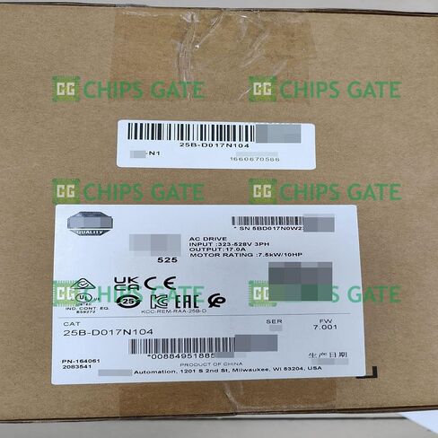 NEW 25B-D017N104 1 PCS AC Drive 7.5kw/10HP US in Stock in Kuwait