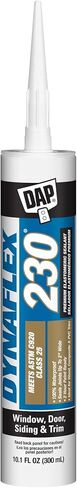 مانع التسرب المطاطي DAP Dynaflex 230 Pro، أسود BK009، 10.1 أونصة (7079807107) in Kuwait